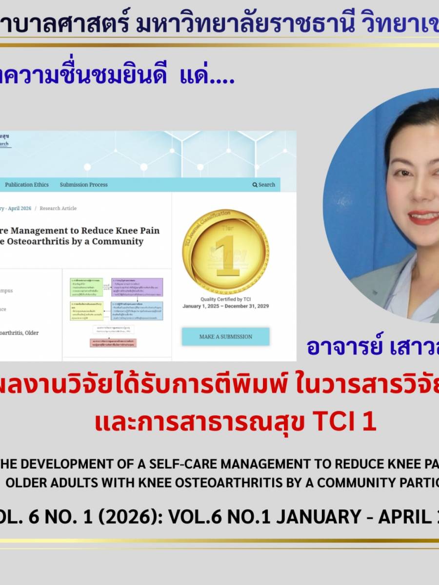 ขอแสดงความยินดีและประกาศเกียรติคุณ